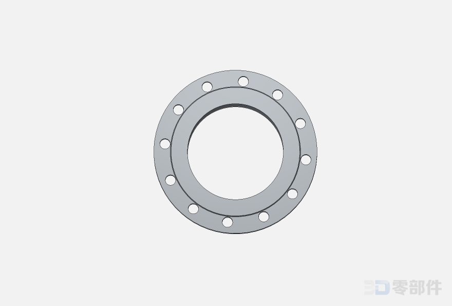 突面整体钢制管法兰  GB/T9124.1-2019