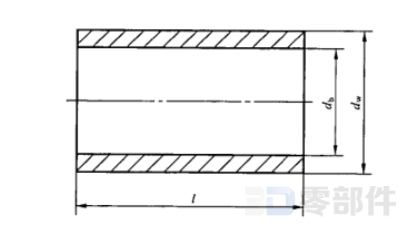 腰杆状螺柱连接副_受力套管 GB/T13807.3-2008