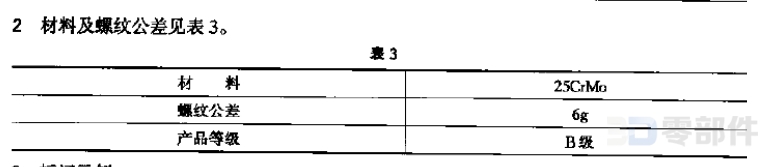 六角头预应力螺栓_B型 JB/ZQ4322-2006