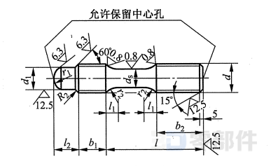 动负荷预应力螺柱 JB/ZQ4327-2006