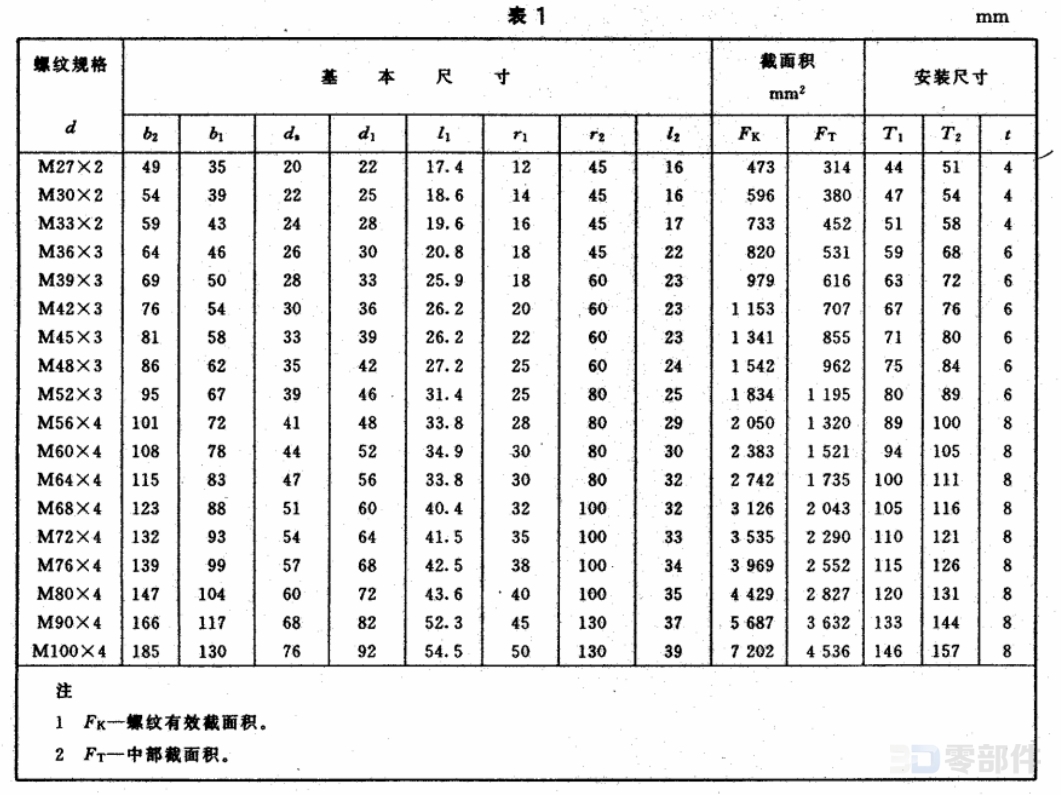 动负荷预应力螺柱 JB/ZQ4327-2006