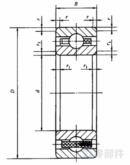 煤矿输送机械轴承 JB/T8722-1998