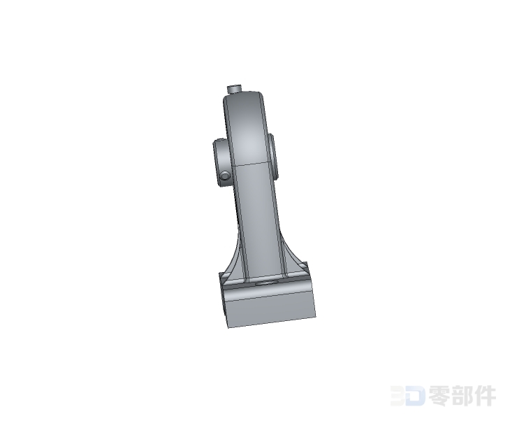 带高中心立式座顶丝外球面轴承_UCPH型 JB/T5303-2019