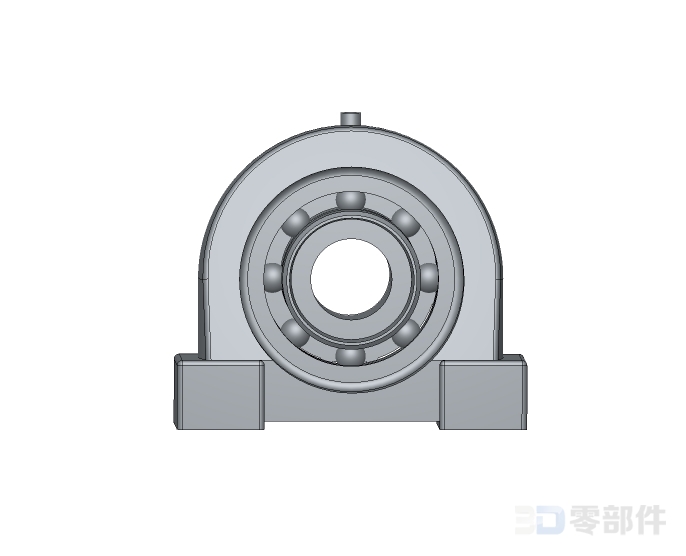 带窄立式座紧定套外球面球轴承_UKPA+H型 JB/T5303-2019