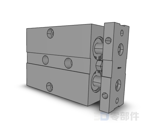 亚德克 TN系列双轴气缸