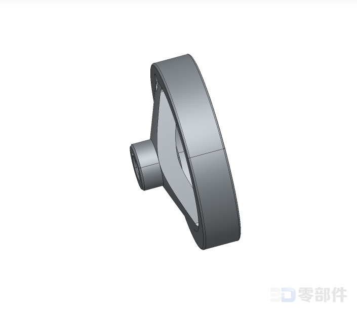 带可拆手柄双辐条手轮体 JBT7273.10-1994