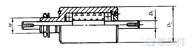 悬臂式实心轴 JB/T10463-2004